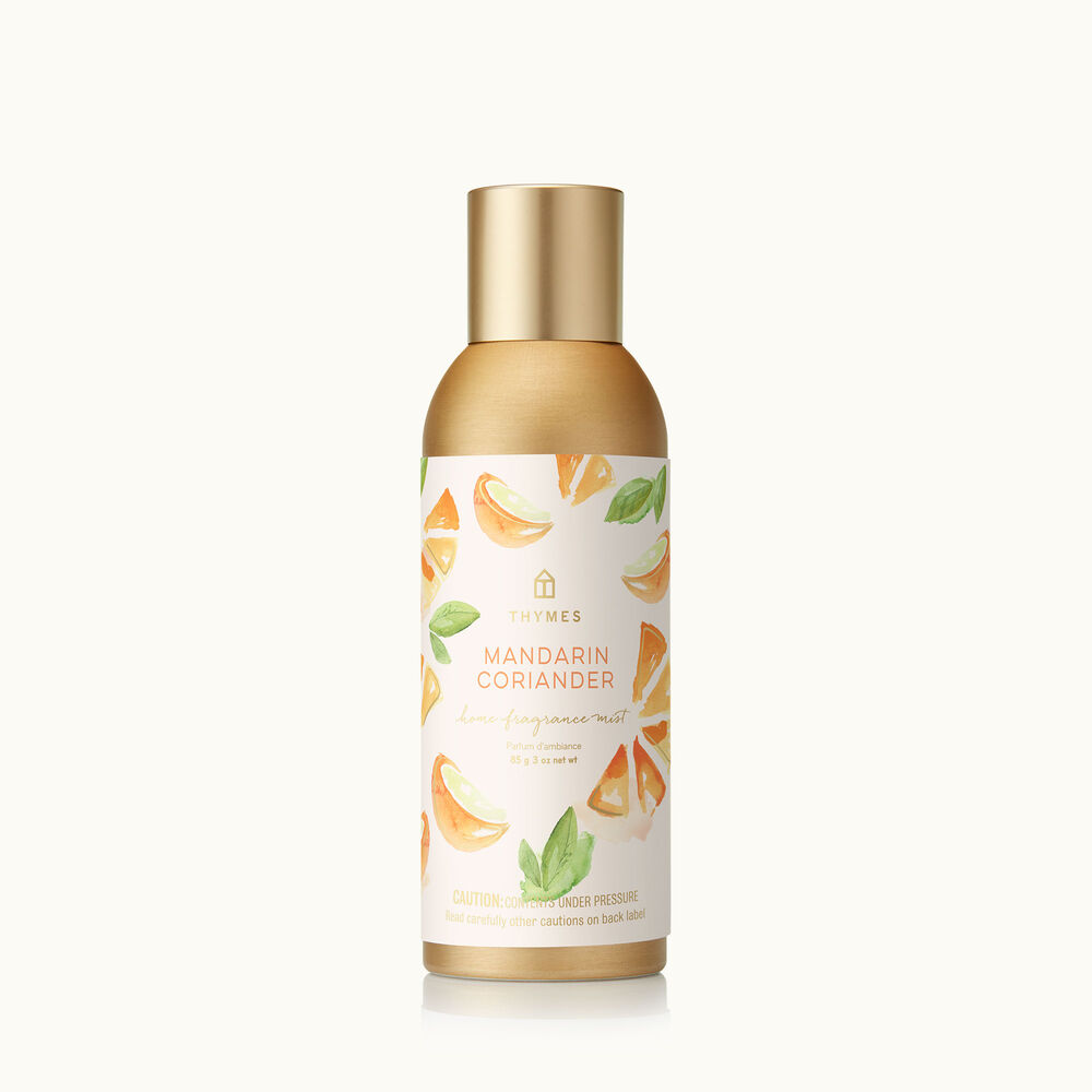 Thymes Mandarin Coriander Home Fragrance Mist is a Spiced Citrus Experience image number 0